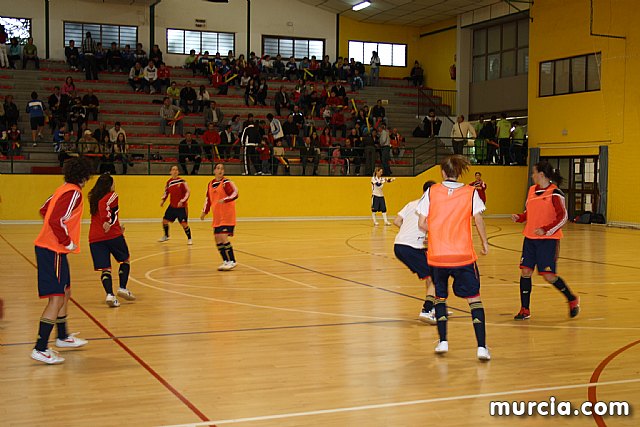 Ftbol sala femenino. Seleccin Española - Seleccin Murciana - 8