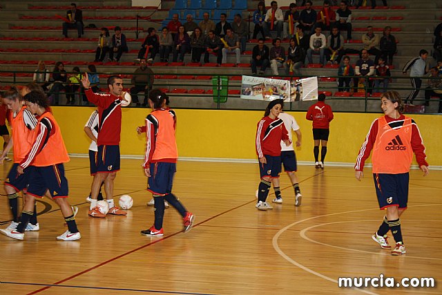 Ftbol sala femenino. Seleccin Española - Seleccin Murciana - 20