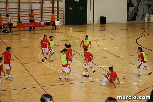 Ftbol sala femenino. Seleccin Española - Seleccin Murciana - 52