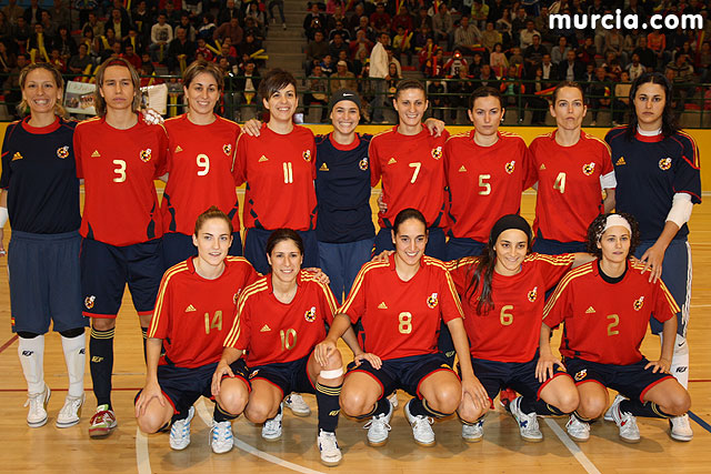 Ftbol sala femenino. Seleccin Española - Seleccin Murciana - 94