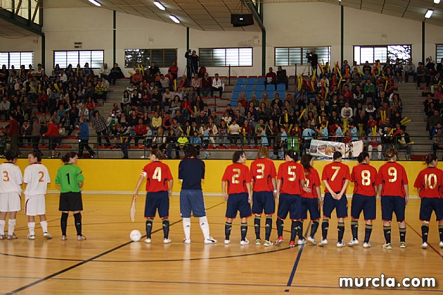Ftbol sala femenino. Seleccin Española - Seleccin Murciana - 99