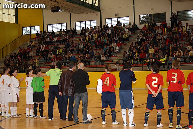 Ftbol sala femenino. Seleccin Española - Seleccin Murciana - 102