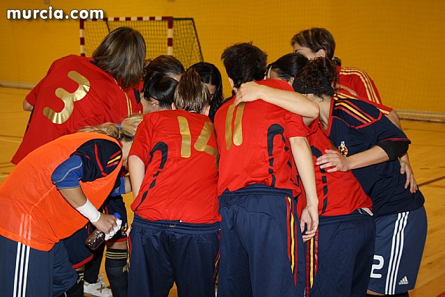 Ftbol sala femenino. Seleccin Española - Seleccin Murciana - 106