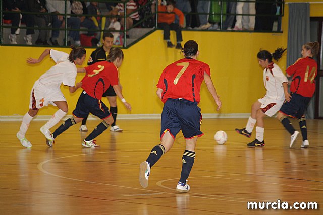 Ftbol sala femenino. Seleccin Española - Seleccin Murciana - 129