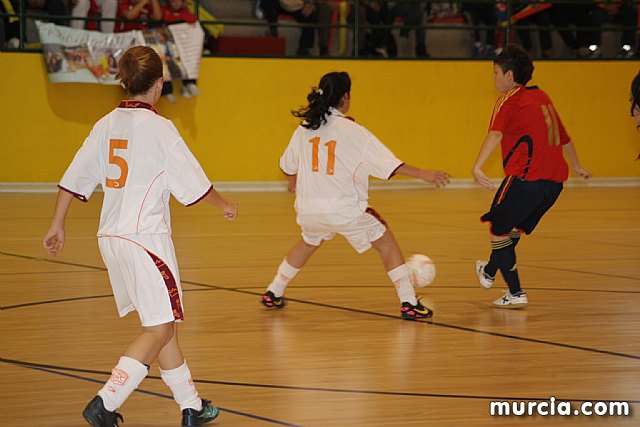 Ftbol sala femenino. Seleccin Española - Seleccin Murciana - 132
