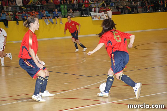 Ftbol sala femenino. Seleccin Española - Seleccin Murciana - 137