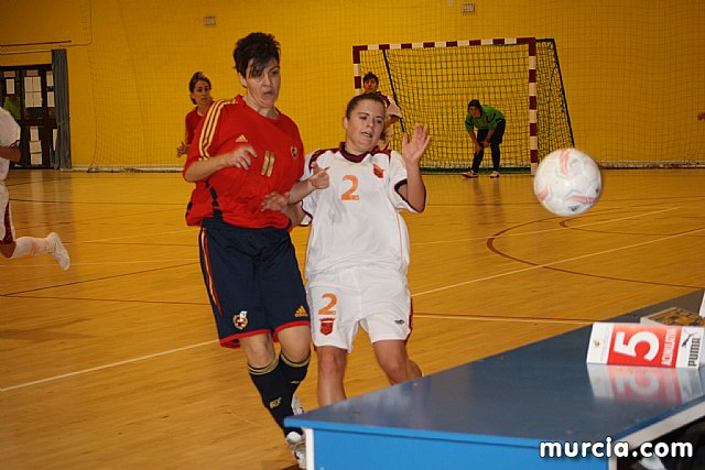 Ftbol sala femenino. Seleccin Española - Seleccin Murciana - 210