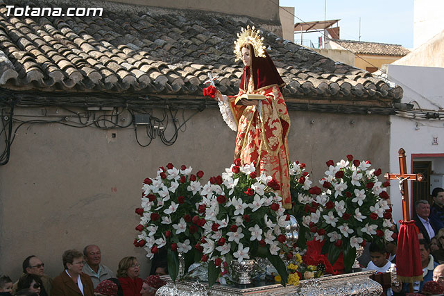 Bajada de Santa Eulalia desde su Santuario hasta la ermita de San Roque de Totana - Reportaje I - 554