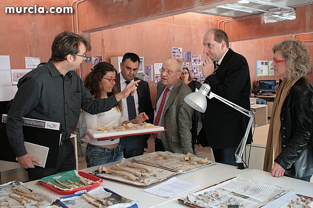Una delegacin alemana visita el Yacimiento Argrico de la Bastida para impulsar la promocin cultural europea - 110