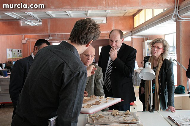 Una delegacin alemana visita el Yacimiento Argrico de la Bastida para impulsar la promocin cultural europea - 113