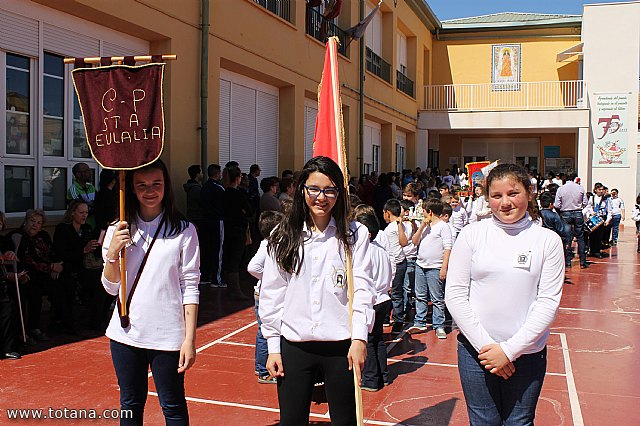 Procesión infantil Colegio Santa Eulalia - Semana Santa 2015 - 62