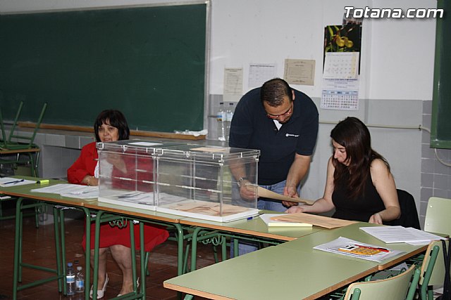 Jornada electoral. Elecciones 22 mayo 2011 - 18