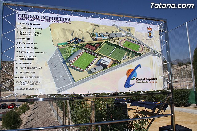 Inauguracin de las instalaciones de la Ciudad Deportiva 