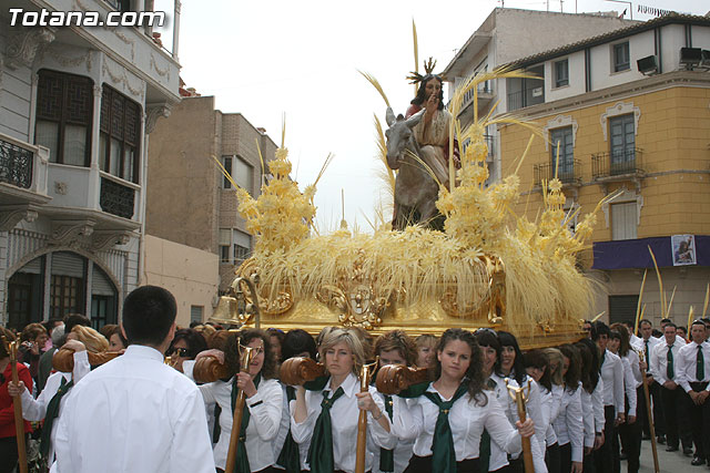 Domingo de Ramos. Parroquia de Santiago. Semana Santa 2009   - 537