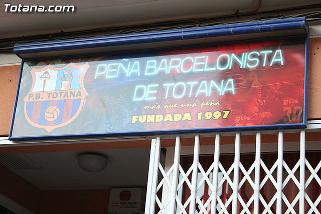 Celebracin del ttulo de Liga. FC Barcelona. Totana 2010 - 1
