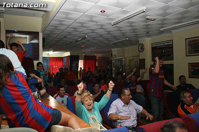 Celebracin del ttulo de Liga. FC Barcelona. Totana 2010 - 20