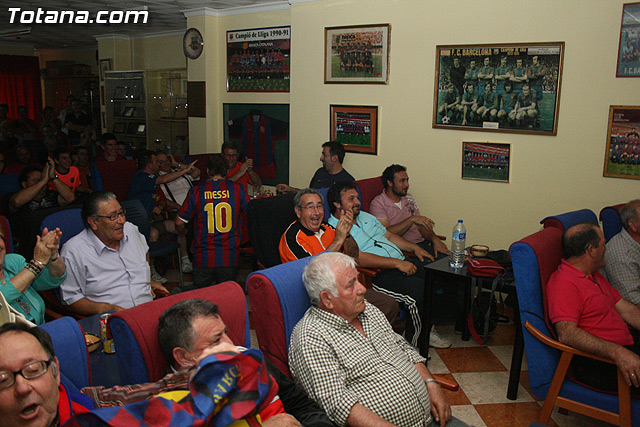 Celebracin del ttulo de Liga. FC Barcelona. Totana 2010 - 25