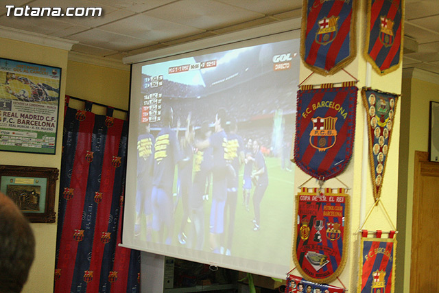 Celebracin del ttulo de Liga. FC Barcelona. Totana 2010 - 36