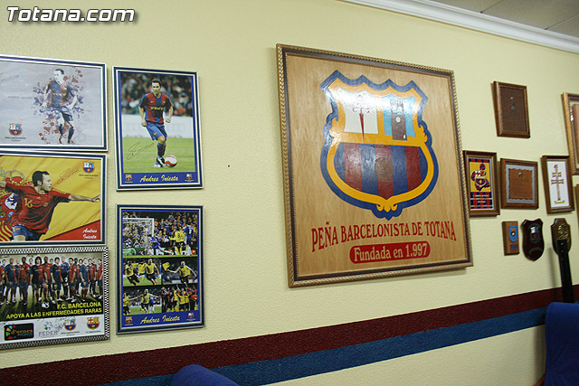 Celebracin del ttulo de Liga. FC Barcelona. Totana 2010 - 40