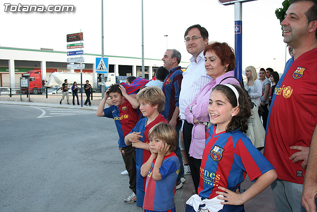 Celebracin del ttulo de Liga. FC Barcelona. Totana 2010 - 50
