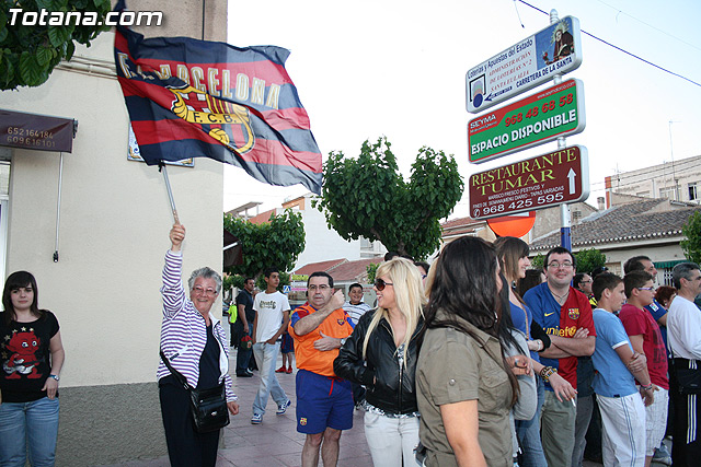 Celebracin del ttulo de Liga. FC Barcelona. Totana 2010 - 57