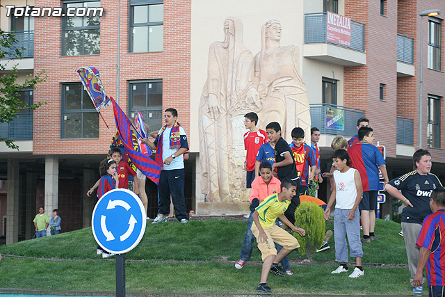 Celebracin del ttulo de Liga. FC Barcelona. Totana 2010 - 72
