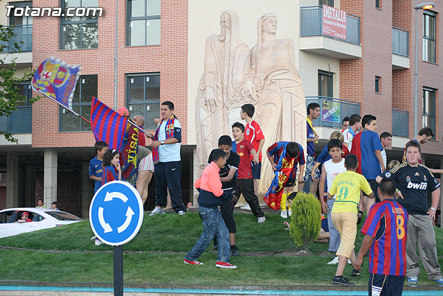 Celebracin del ttulo de Liga. FC Barcelona. Totana 2010 - 73