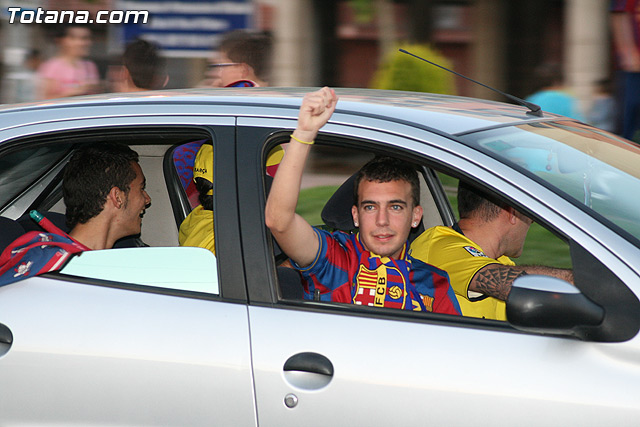 Celebracin del ttulo de Liga. FC Barcelona. Totana 2010 - 76