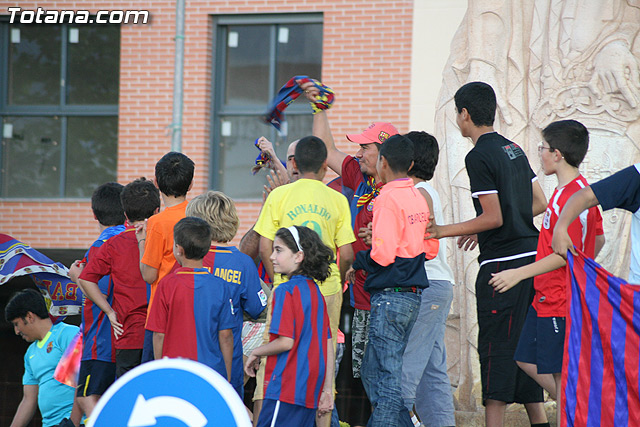 Celebracin del ttulo de Liga. FC Barcelona. Totana 2010 - 78
