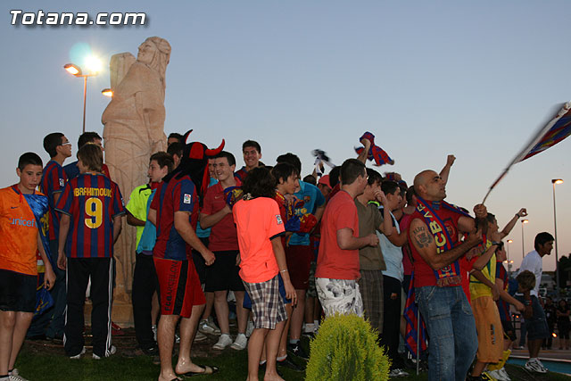 Celebracin del ttulo de Liga. FC Barcelona. Totana 2010 - 243