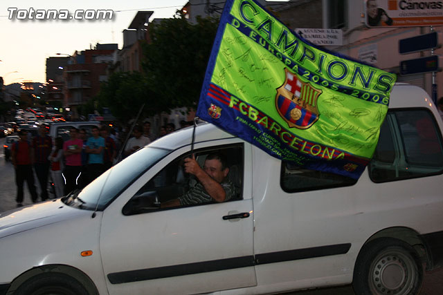 Celebracin del ttulo de Liga. FC Barcelona. Totana 2010 - 257