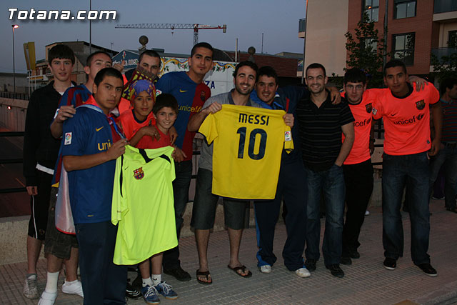 Celebracin del ttulo de Liga. FC Barcelona. Totana 2010 - 258