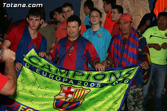 Celebracin del ttulo de Liga. FC Barcelona. Totana 2010 - 272