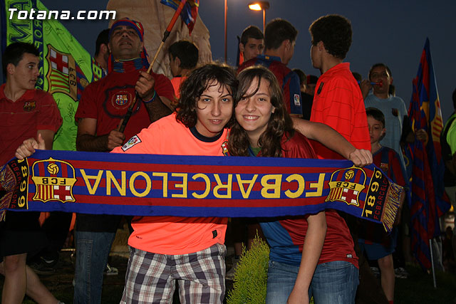 Celebracin del ttulo de Liga. FC Barcelona. Totana 2010 - 273