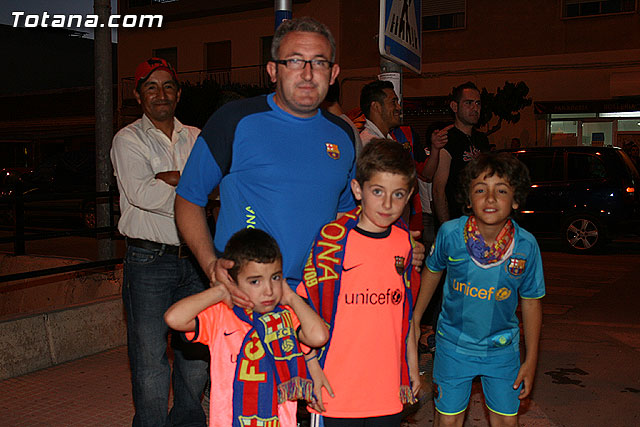 Celebracin del ttulo de Liga. FC Barcelona. Totana 2010 - 282