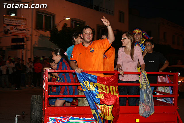 Celebracin del ttulo de Liga. FC Barcelona. Totana 2010 - 299