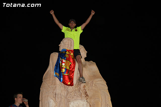 Celebracin del ttulo de Liga. FC Barcelona. Totana 2010 - 300