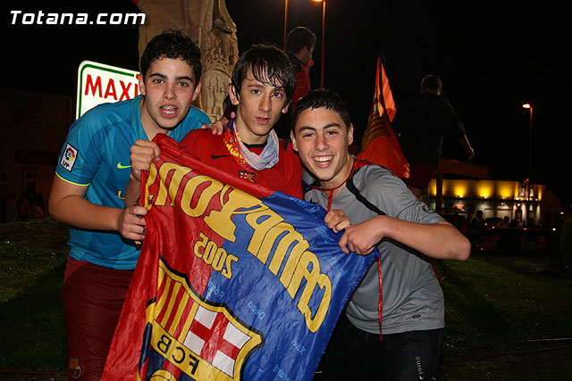 Celebracin del ttulo de Liga. FC Barcelona. Totana 2010 - 308