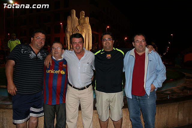 Celebracin del ttulo de Liga. FC Barcelona. Totana 2010 - 311