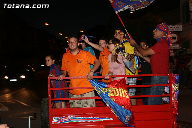 Celebracin del ttulo de Liga. FC Barcelona. Totana 2010 - 315