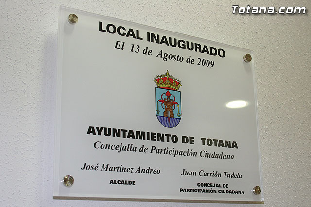 Inauguracin Local Social San Roque - 3