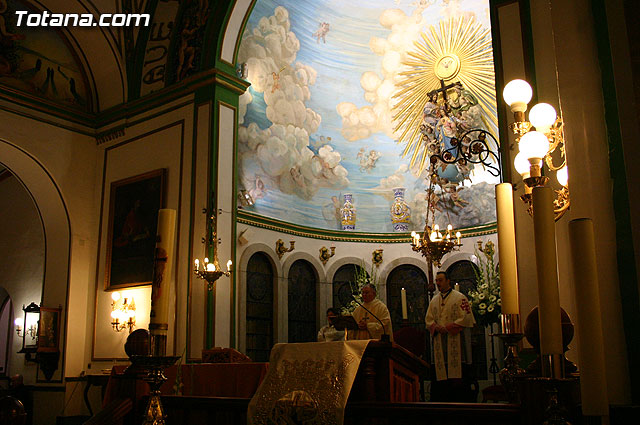 Procesin Virgen de Lourdes y bendicin del retablo - 1