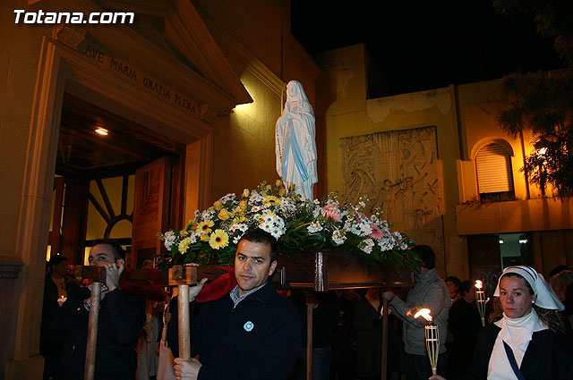 Procesin Virgen de Lourdes y bendicin del retablo - 41