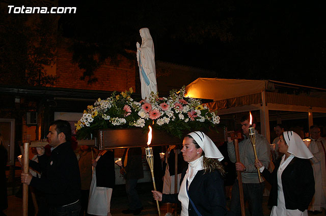 Procesin Virgen de Lourdes y bendicin del retablo - 45