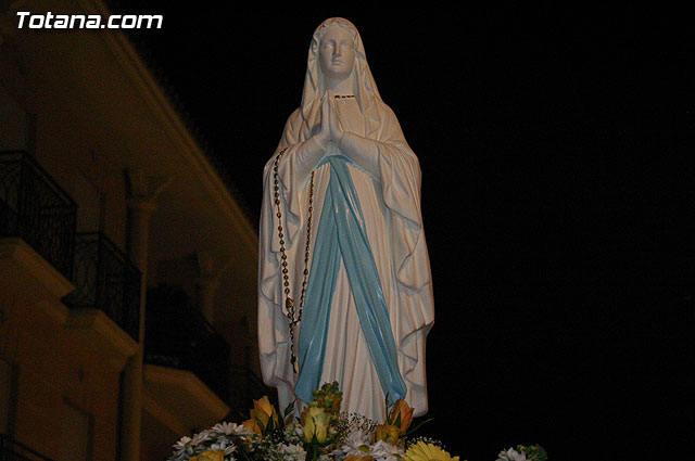Procesin Virgen de Lourdes y bendicin del retablo - 56