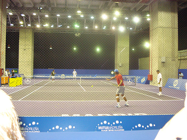 Visita de la Escuela del Club de Tenis Totana al Master Series de Madrid  - 2