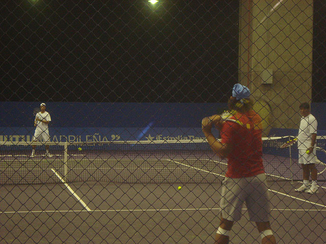 Visita de la Escuela del Club de Tenis Totana al Master Series de Madrid  - 4