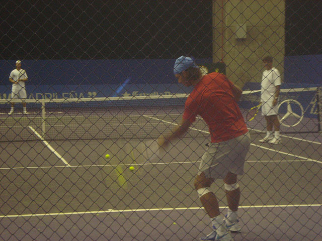 Visita de la Escuela del Club de Tenis Totana al Master Series de Madrid  - 5