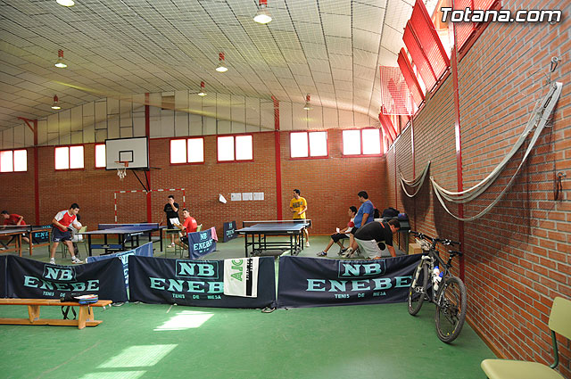I Torneo local Tenis de Mesa - Fiestas de Santiago 2009 - 4