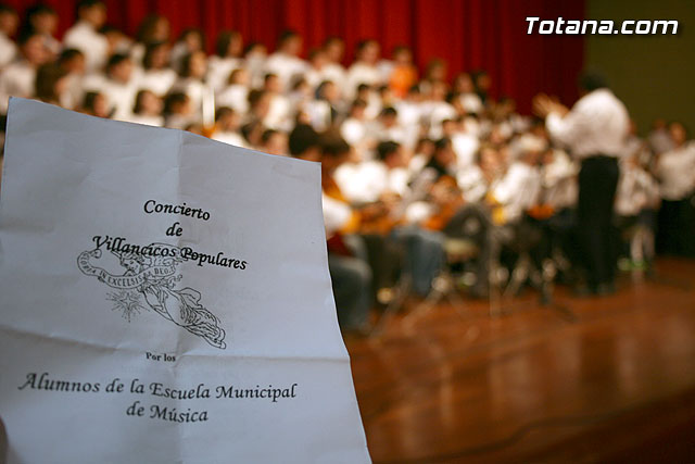 Concierto de Villancicos - Alumnos de Lenguaje Musical de la Escuela de Msica - 2009 - 44